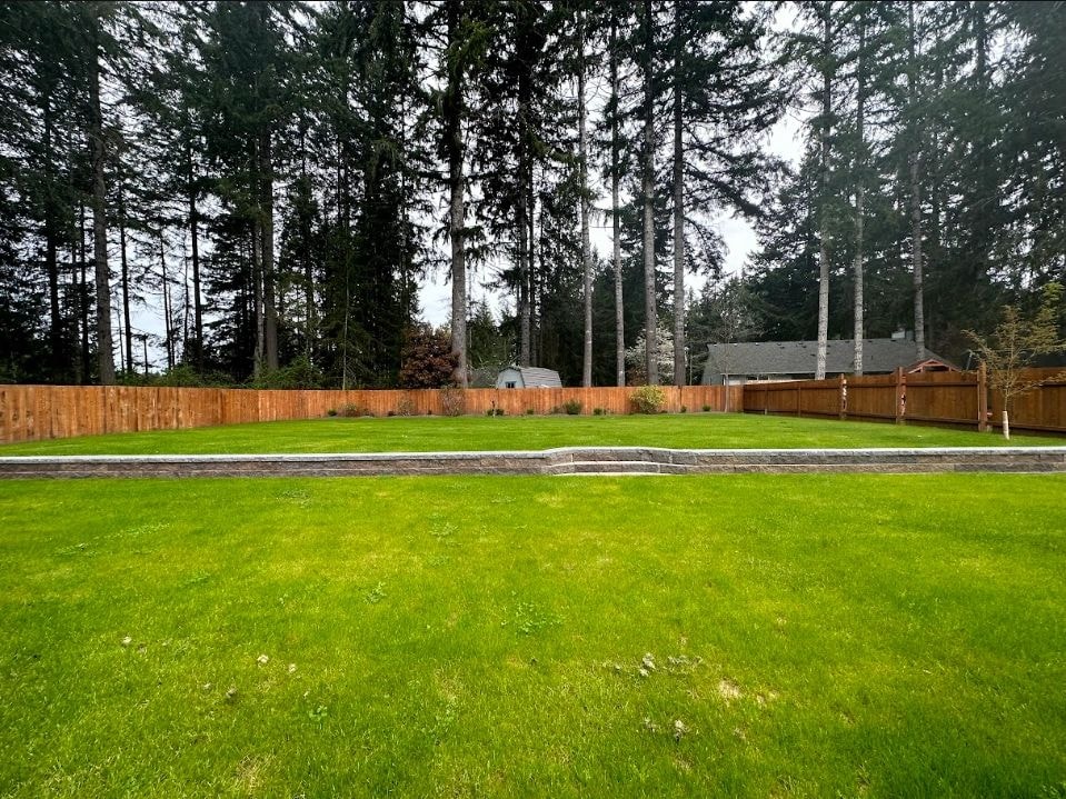 Irrigation system installation for residential lawn